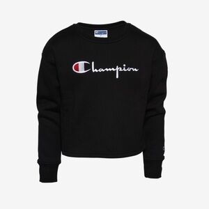 Champion Girls Boxy Crewneck Sweatshirt